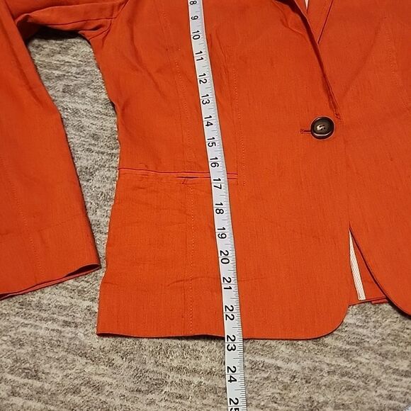 Halogen- linen blend jacket - Picture 4 of 5